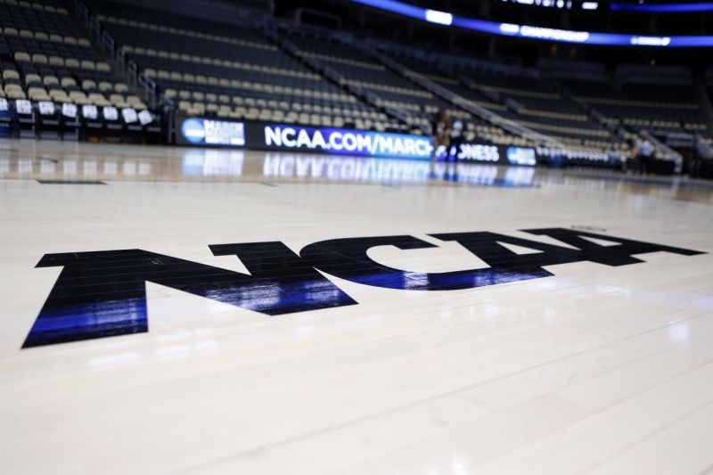 The coronavirus looms large as the NCAA tournament approaches. (AP Photo/Keith Srakocic, File)