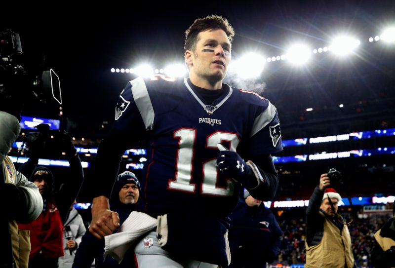 وصل الخبر أخيرًا يوم الثلاثاء: يغادر توم برادي فريق New England Patriots. (وينسلو تاونسون - الولايات المتحدة الأمريكية اليوم الرياضية)