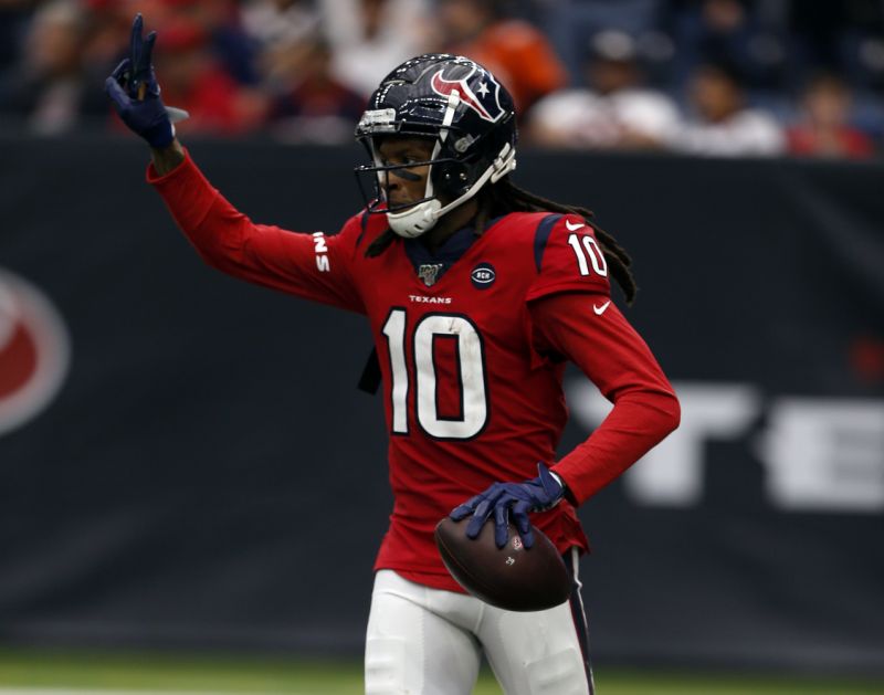 تم تداول DeAndre Hopkins من تكساس إلى الكرادلة ، على الرغم من أن الصفقة لم يتم إنهاؤها. (تصوير بوب ليفي / غيتي إيماجز)