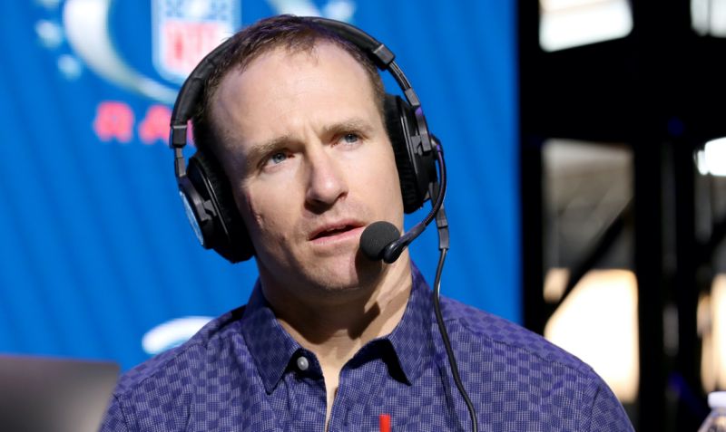 يقال أن ESPN لديها كشك توقف في الاعتبار لأنها تواصل ملاحقة Drew Brees. (سيندي أورد / غيتي إيماجز)