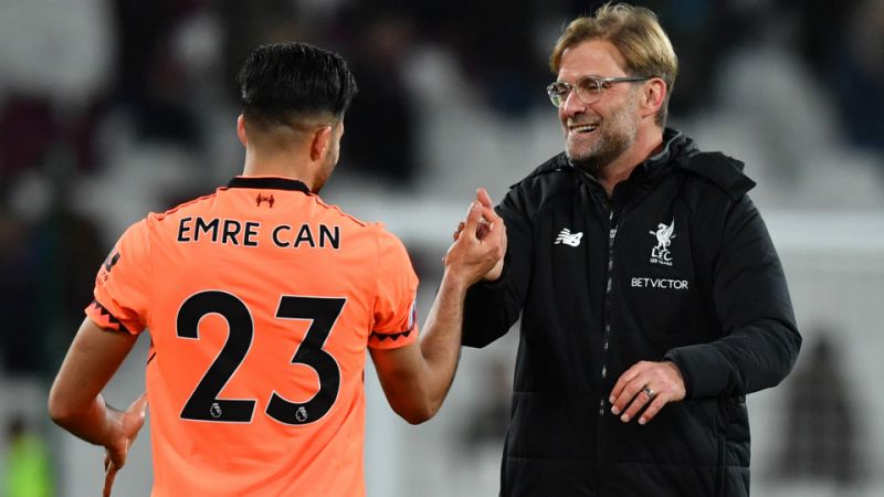 Emre Can Jurgen Klopp